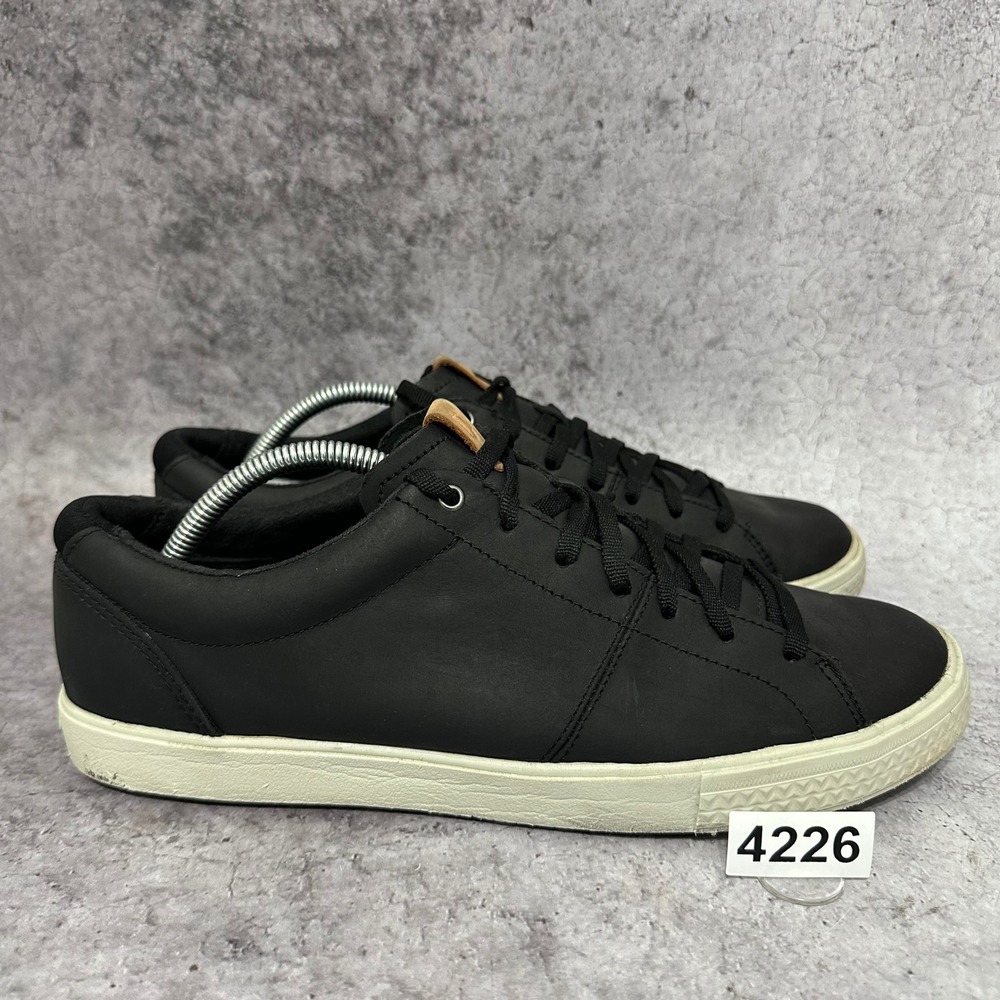 Merrell Barkley Capture Mens 10.5 Blk Leather Lifestyle Sneakers J33443 Low Top